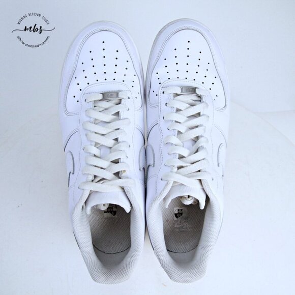 Nike‎ Air Force 1 Low \'07 Leather White Men 11.5 main image 9
